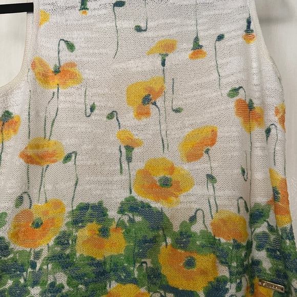 St.John Sport Knit Floral Twin Cardigan Set - Picture 11 of 16